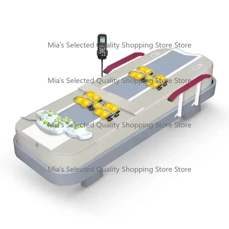2025/Full Body Moving And Rolling Heat Jade Stone  Bedmultifunction Bed Korea Massage Tables & Beds
