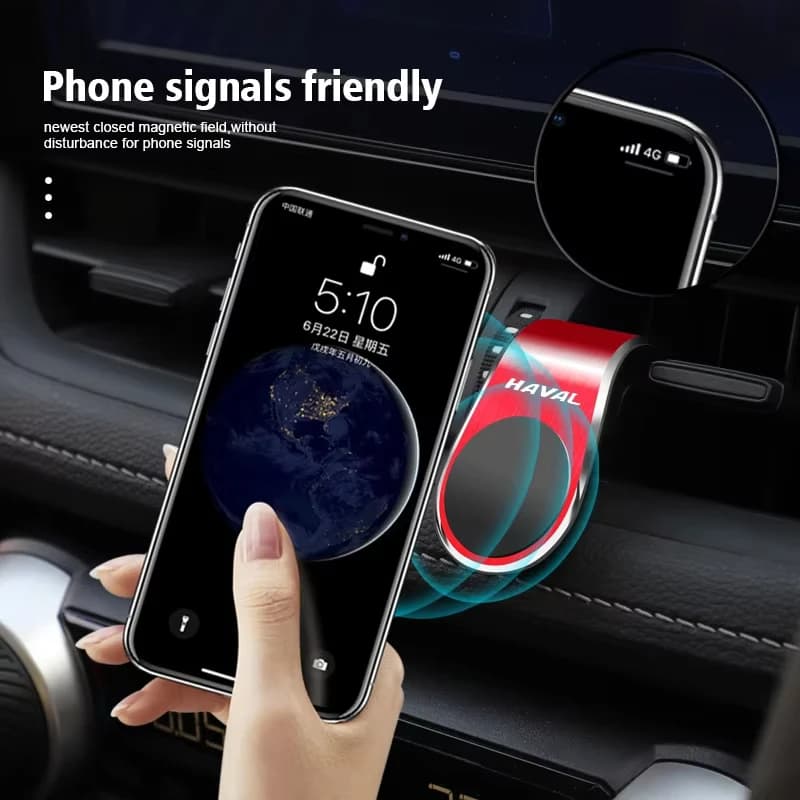 Magnetic Car Air Vent Phone Holder for Haval H6 Jolion H9 Dargo M6 F7 Strong Magnet Stable Air Vent Mount Cradle