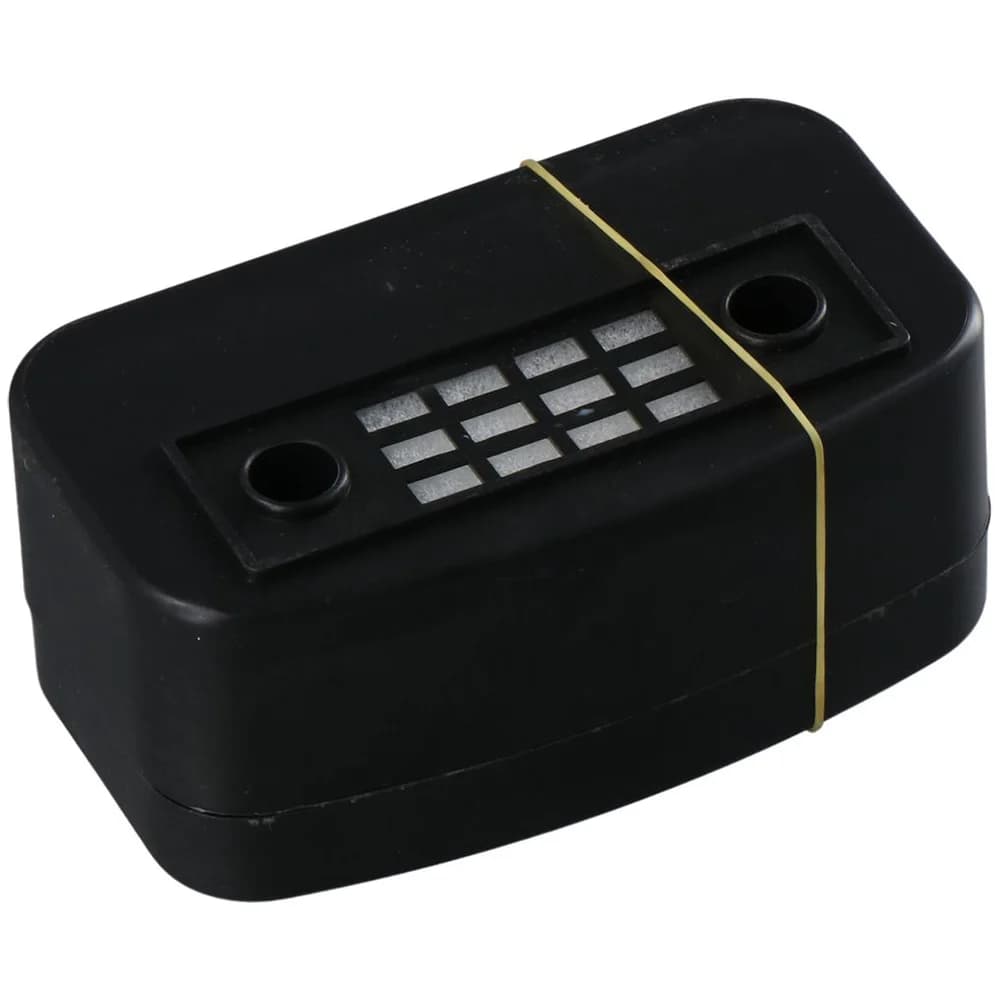 Inflator Pump Black Air Compressor Filter 65mm Noise Muffler Intake Pump