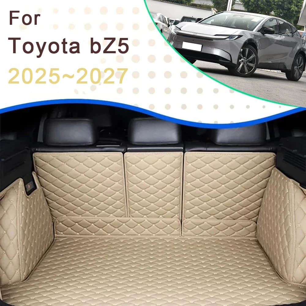 Car Trunk Cargo Liner For Toyota bZ5 EA11 2025 2026 2027 5seat Waterproof Rug Rear Boor Mat Carpet Storage Pad Auto Accessories