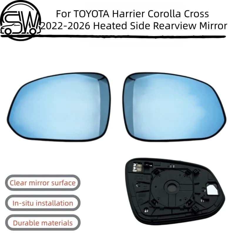 For 2020-2025 Toyota RAV4 & 2022-2026 Toyota Frontlander Blue Side Mirror Glass