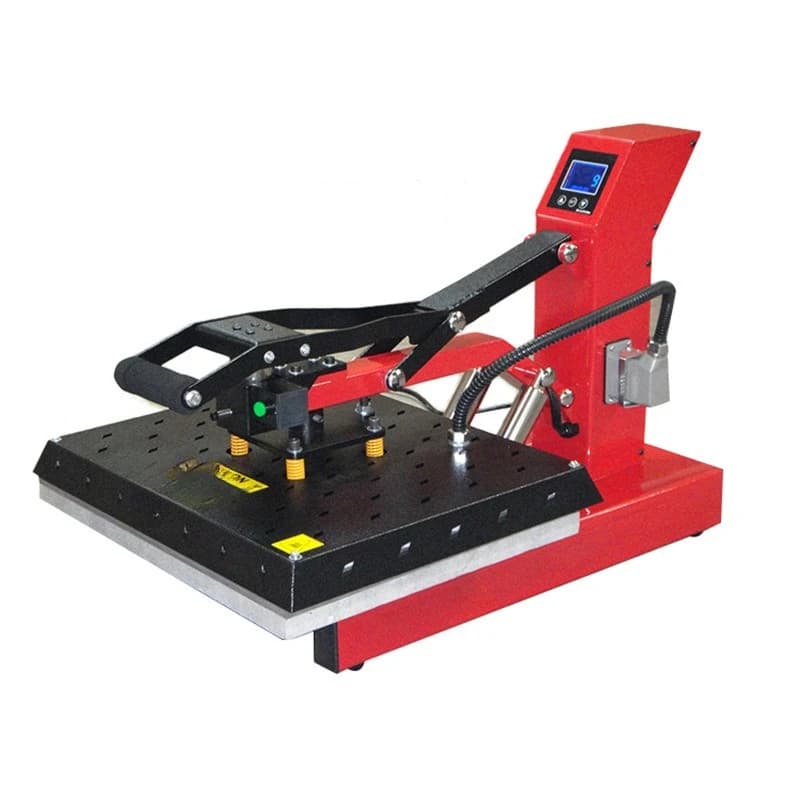 Heavy duty semi-automatic heat transfer machine