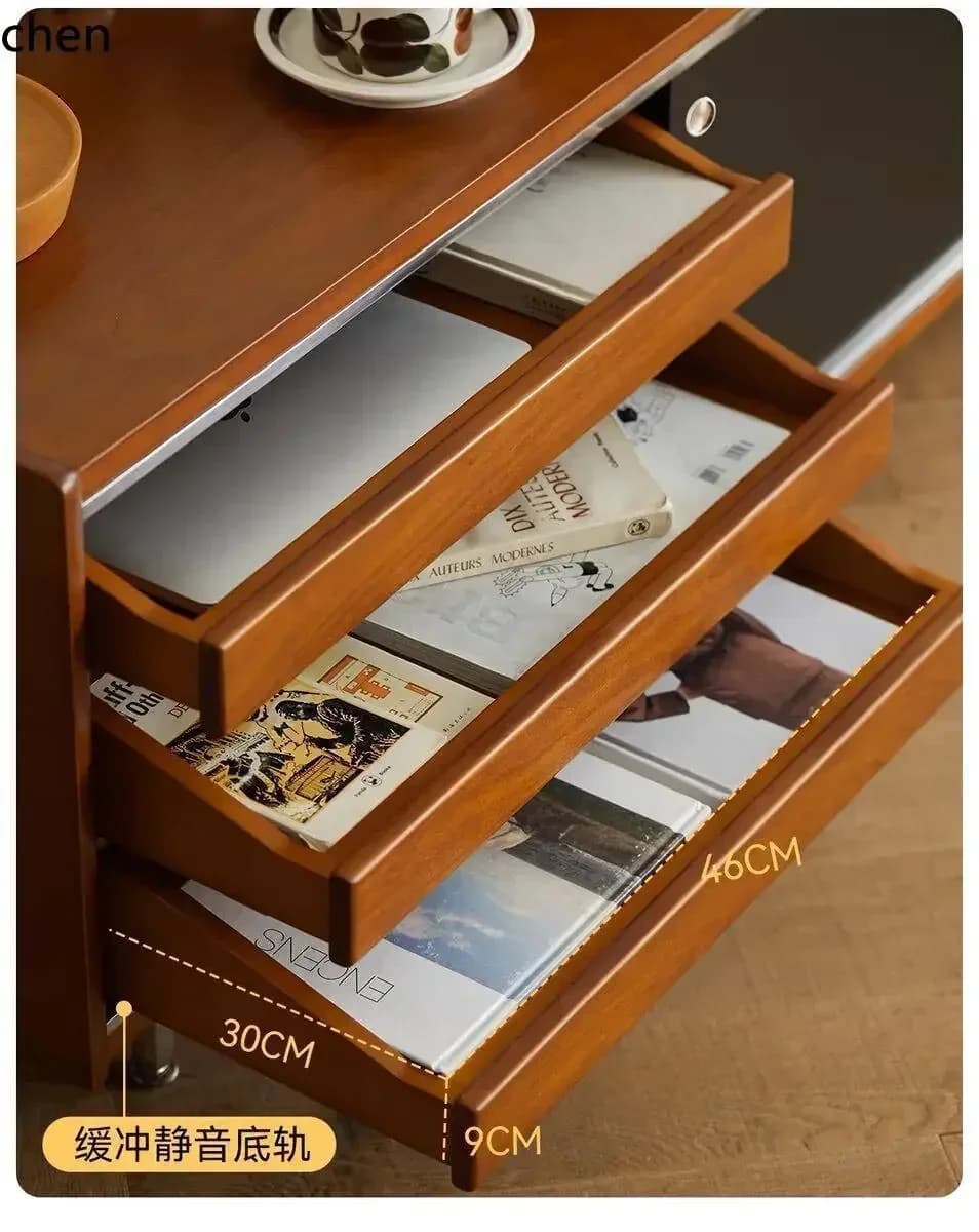 DSA  Small Apartment Living Room Home Storage Floor Cabinet TV Cabinet Storage Cabinet