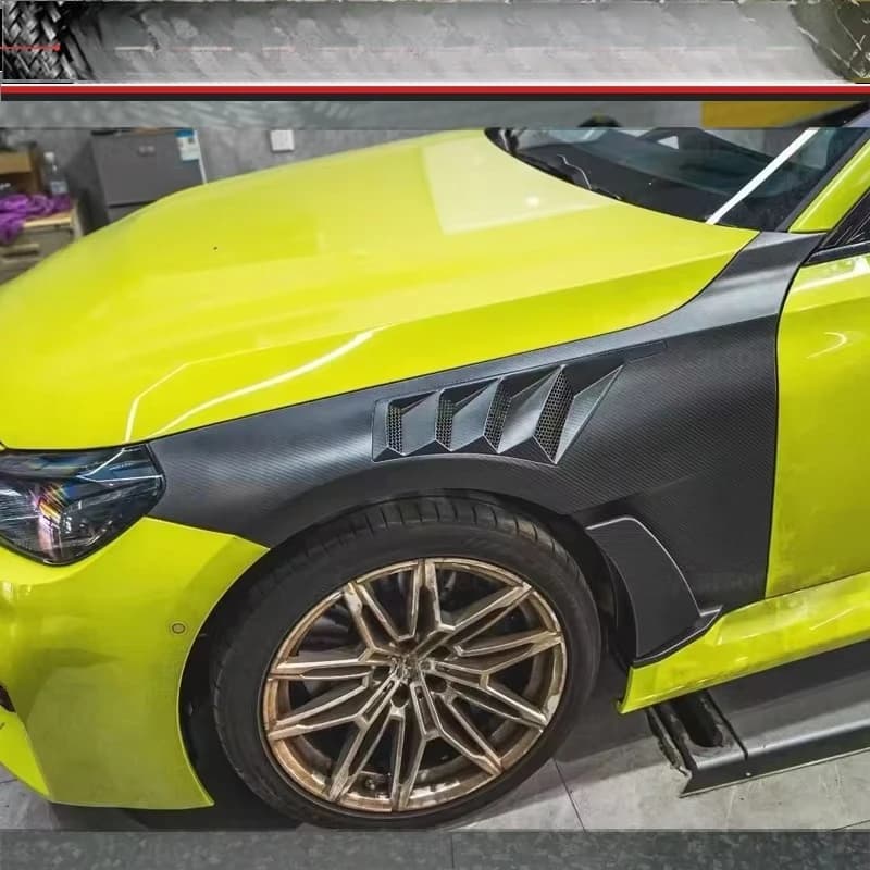 M2 G87 Coupe Front/Side Fender Body Kit Dry Carbon Fiber Polished Finish Easy Installation 2022-2023 Racing Car Styling