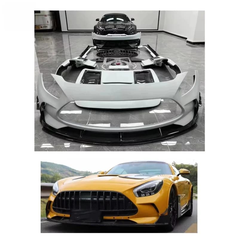 High Quality Black Series Body Kit Fit for Coupe GT GTR GTC GTS Front Rear Bumper Exterior Tuning Modification Parts