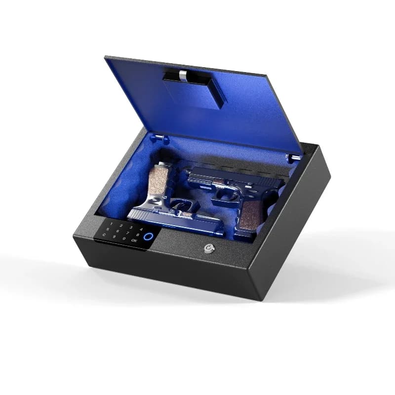 Safe, fingerprint password, small cabinet can be used on the car.