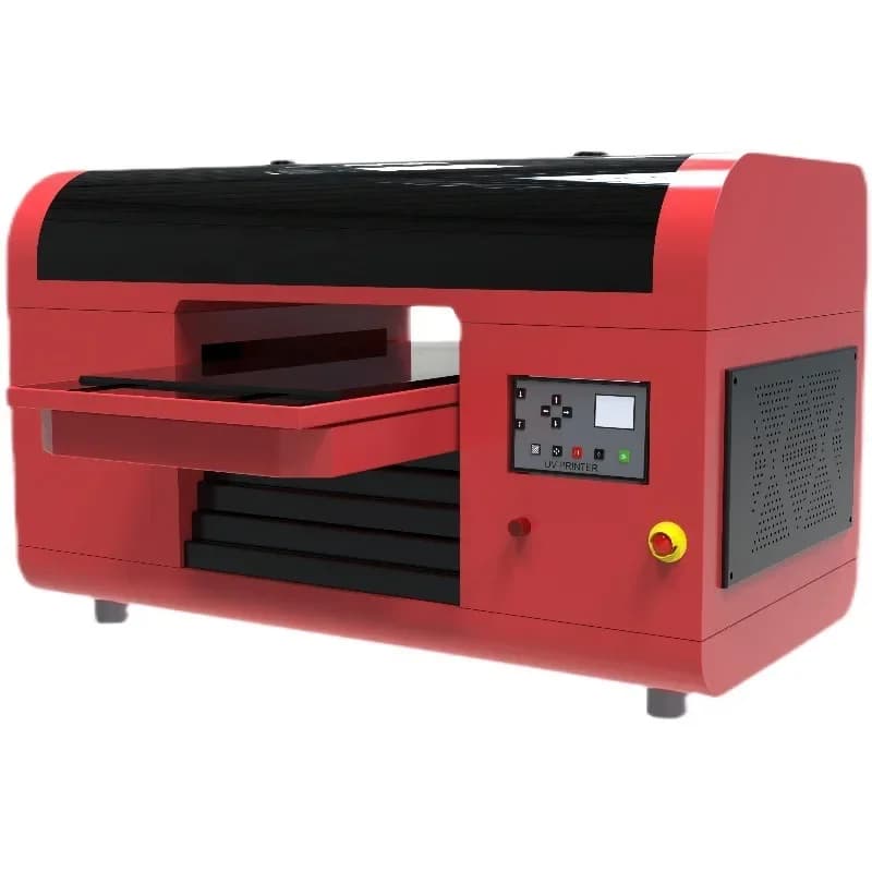 Upgraded version 33.60 million flat UV printer, small mobile phone case, wine bottle metal acrylic