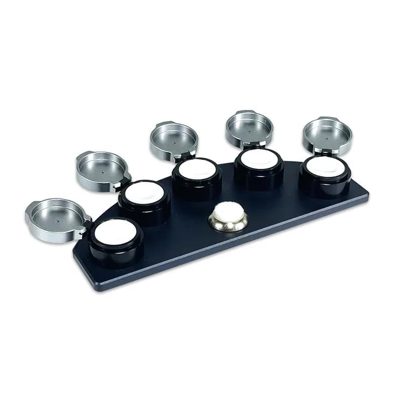 Watch Repair Tool 5 Hole Oil Dish  Oil Container for Oiling Watch Movement Maintenance Oil Tray