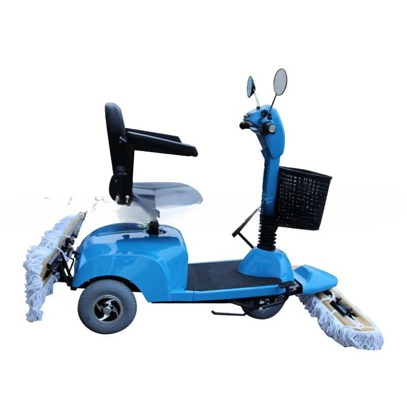 Dust cart, three-wheel floor cleaner, shopping mall floor cleaner