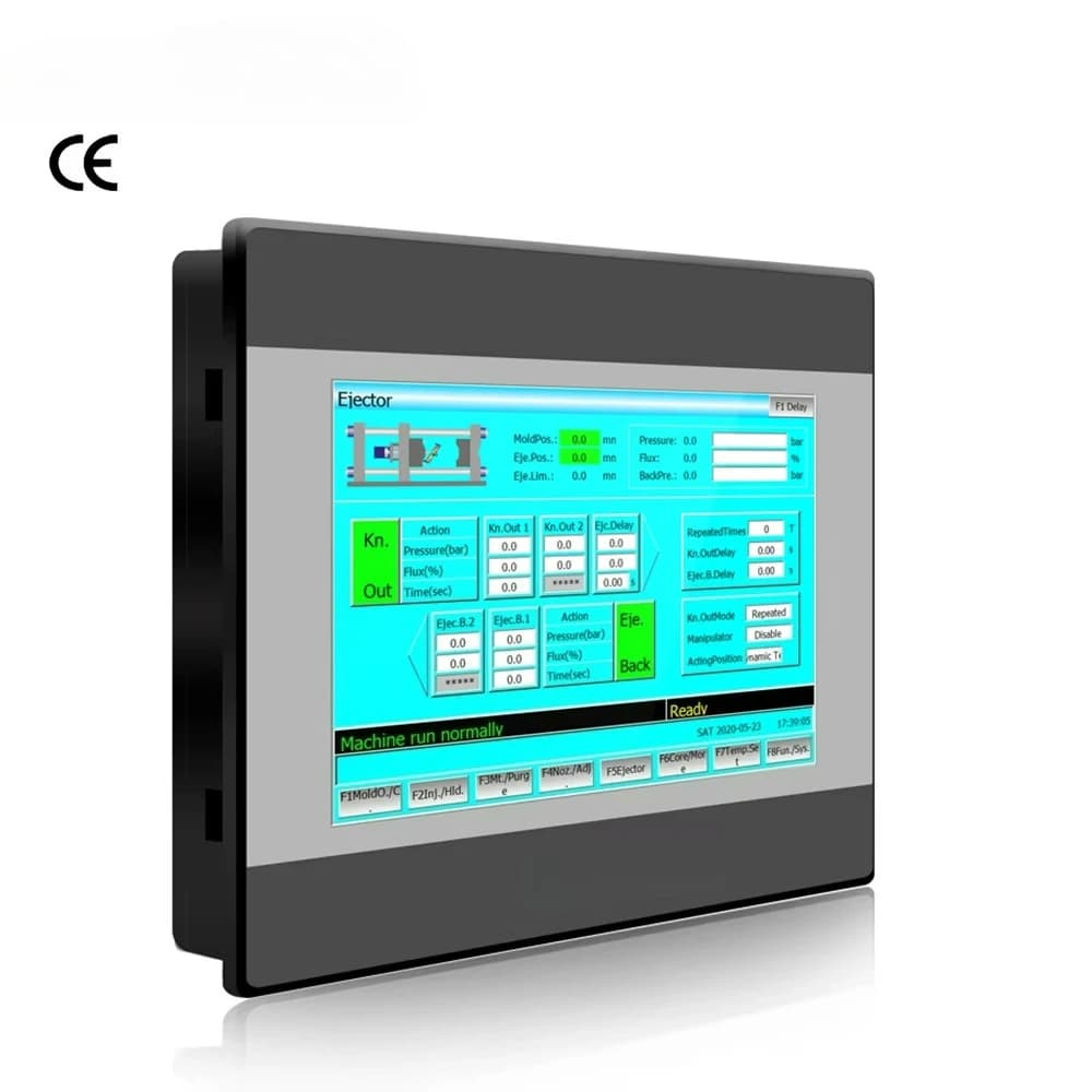 New  7inch  HMI/PLC All in One 0-10V/0-5V/4-20mA/0-20mA Sensor Controller