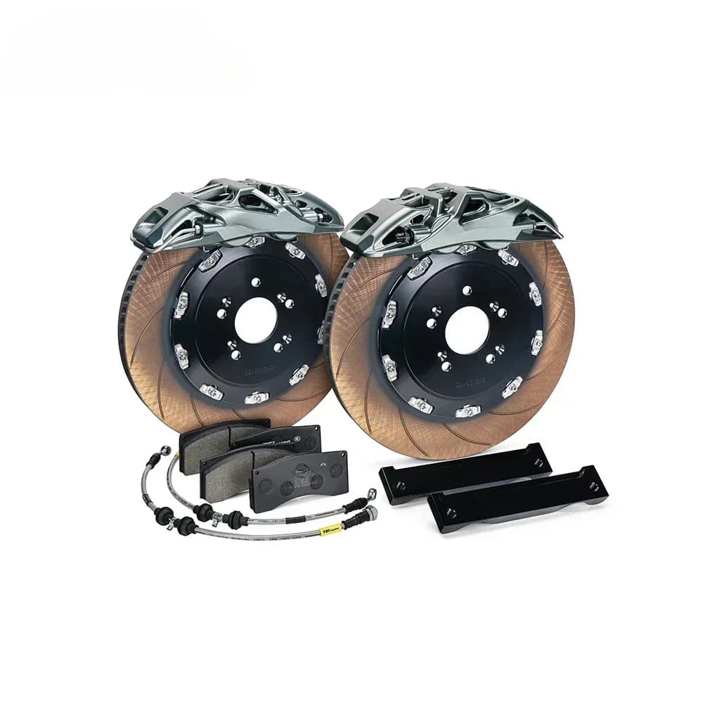 Brake Kit GTS4 4 Pot Monoblock Forged Caliper With 330/345/355 Mm Disc Auto Brake System For 17 Or Large Rim
