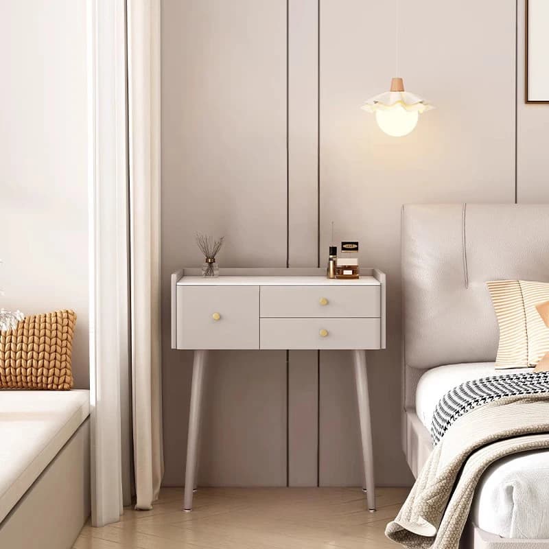 Modern Elegant Vanity Table Classic Design Italian Premium Vanity Table With Drawers Practical Meuble De Chambre Furniture