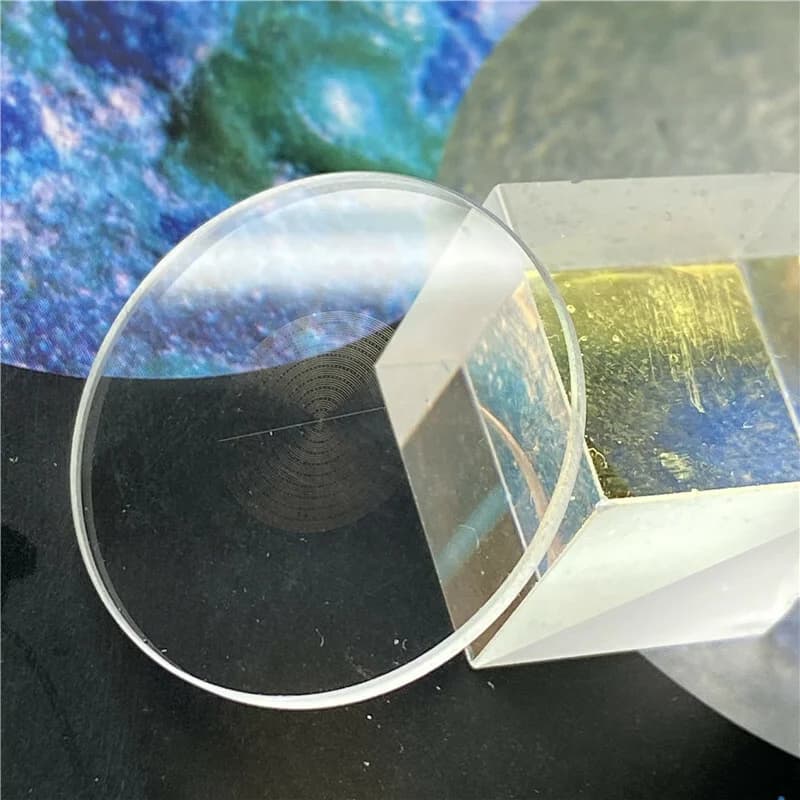 D=24mm HD Microscope Accessory Eyepiece Micrometer Reticle Scale Calibration Slide Lens Tools