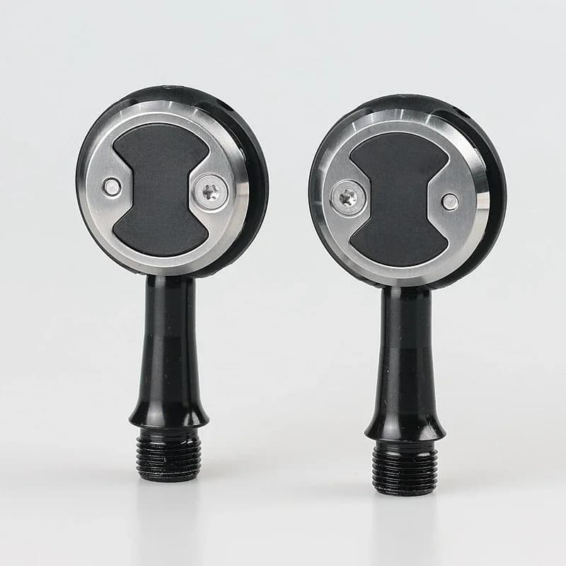 Road bike self-locking lollipop lock pedal bike