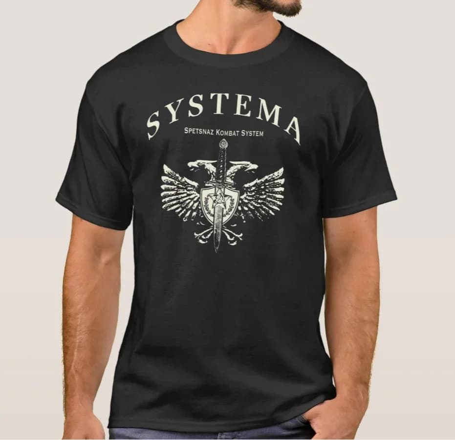 Soviet Russian Spetsnaz Combat System Systema Badge T-Shirt 100% Cotton O-Neck Short Sleeve Summer Casual Mens T-shirt