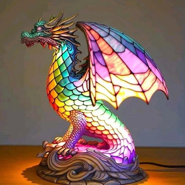 Fashionable High-end Magical Colorful Bizarre Animal Models Home Decorations Creative Personalized Trendy Home Crafts Ornaments