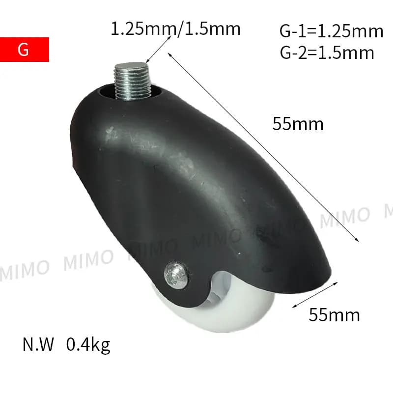 Three-wheel Electric Go-kart PU Wheel Assembly - Kids Rafting Vehicle Electric Intelligent Rafting Vehicle Wheel Accessory