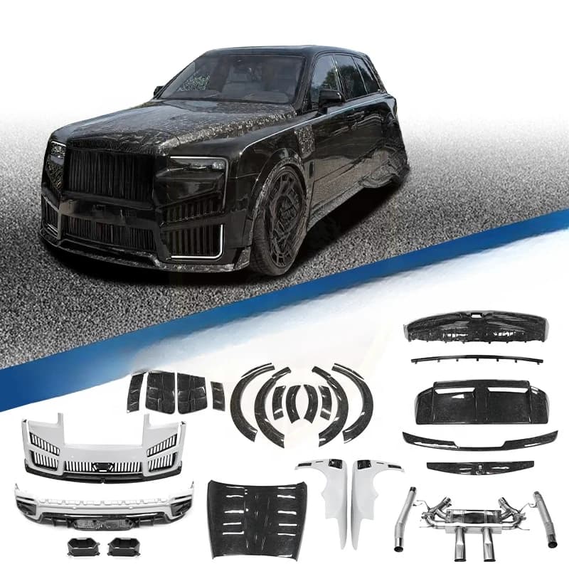 MSY Wide Body Kit Auto Exterior Modification Parts Fit For Rolls-Royce Cullinan Front Bumper Hood Fenders Wheel Arches Side Skir