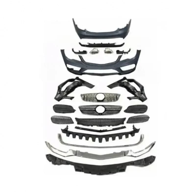 Hot selling High Quality Body Kit for Coupe  2010-2013 Upgrade 2014-2017 Bodykit Front Rear Bumper