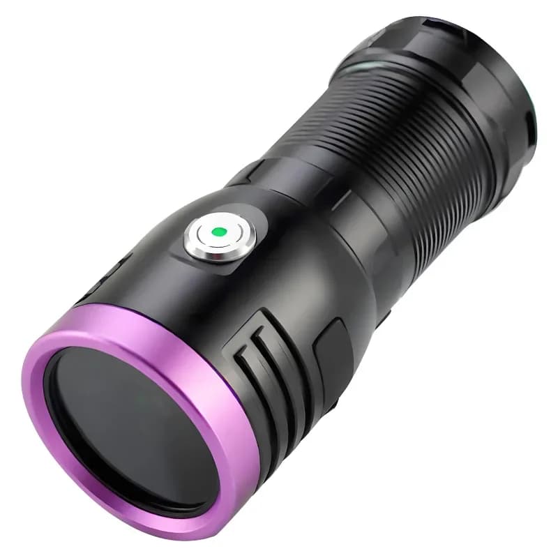 Purple light fluorescence detection, psoriasis lamp, ultraviolet identification, purple light flashlight