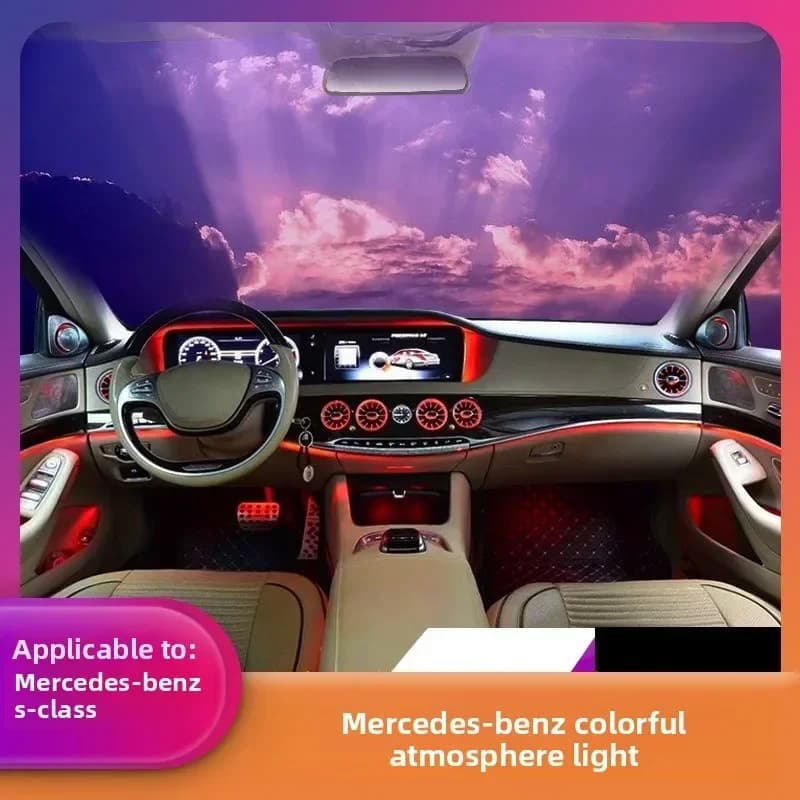 Suitable for Mercedes-Benz S-Class Voice of Berlin rotary tweeter 222 luminous speaker audio