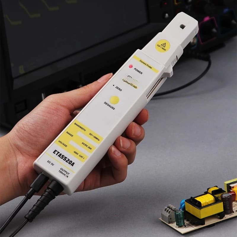 ETA 5540B 50MHz 40A High Frequency AC / DC Oscilloscope Current Probe to Detect Current Signals in the Circuit Accurately