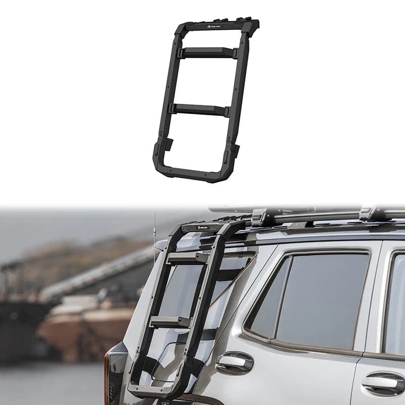 Aluminum Black Car Accessories Rear Protection Framework Car Side Climbing Ladder Side Door Ladders for GWM Tank 400 Auto Parts