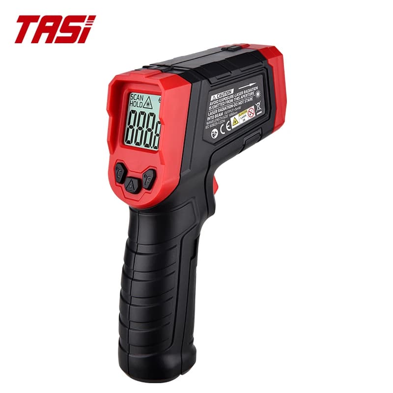 TASI TA600A/B Series Digital Infrared Thermometer Handheld Non Contact Infrared Thermometer for Oil Water Food Laser Thermometer
