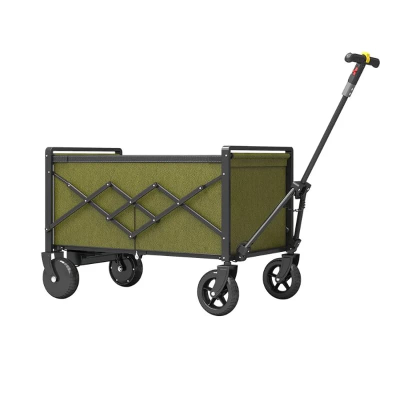 Outdoor electric camper trolley camp power picnic trolley cart