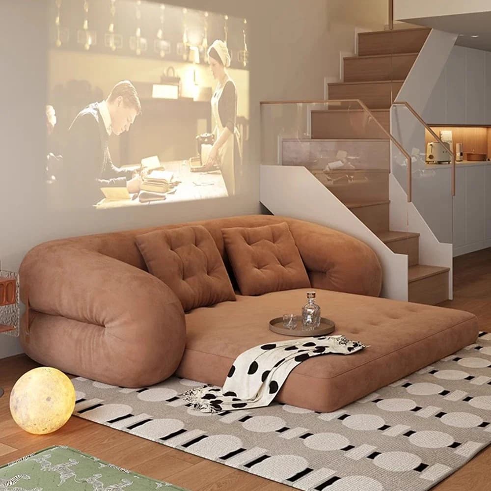 Postmodern Living Room Luxury Sofa Designer Pillows Extandeble Folding Bed Modern Sofa Lounge Unique Muebles Trendy Furniture