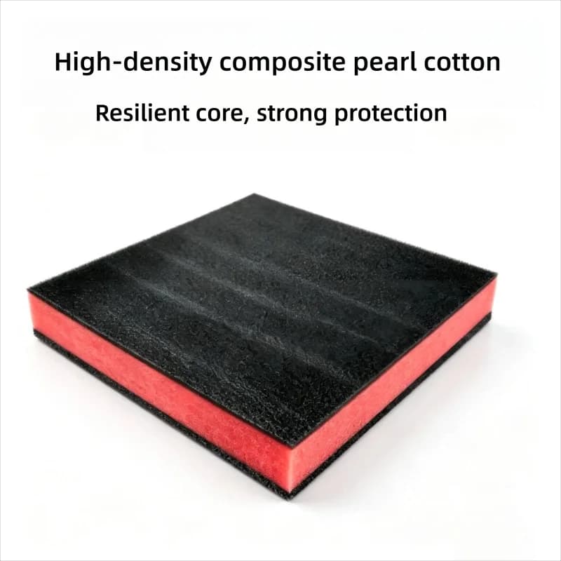 2Pcs Tool Box Foam Inserts Packing Foam Pads Camera Case Cushioning Insert Sheet for Transport DIY Crafts Toolbox Liner