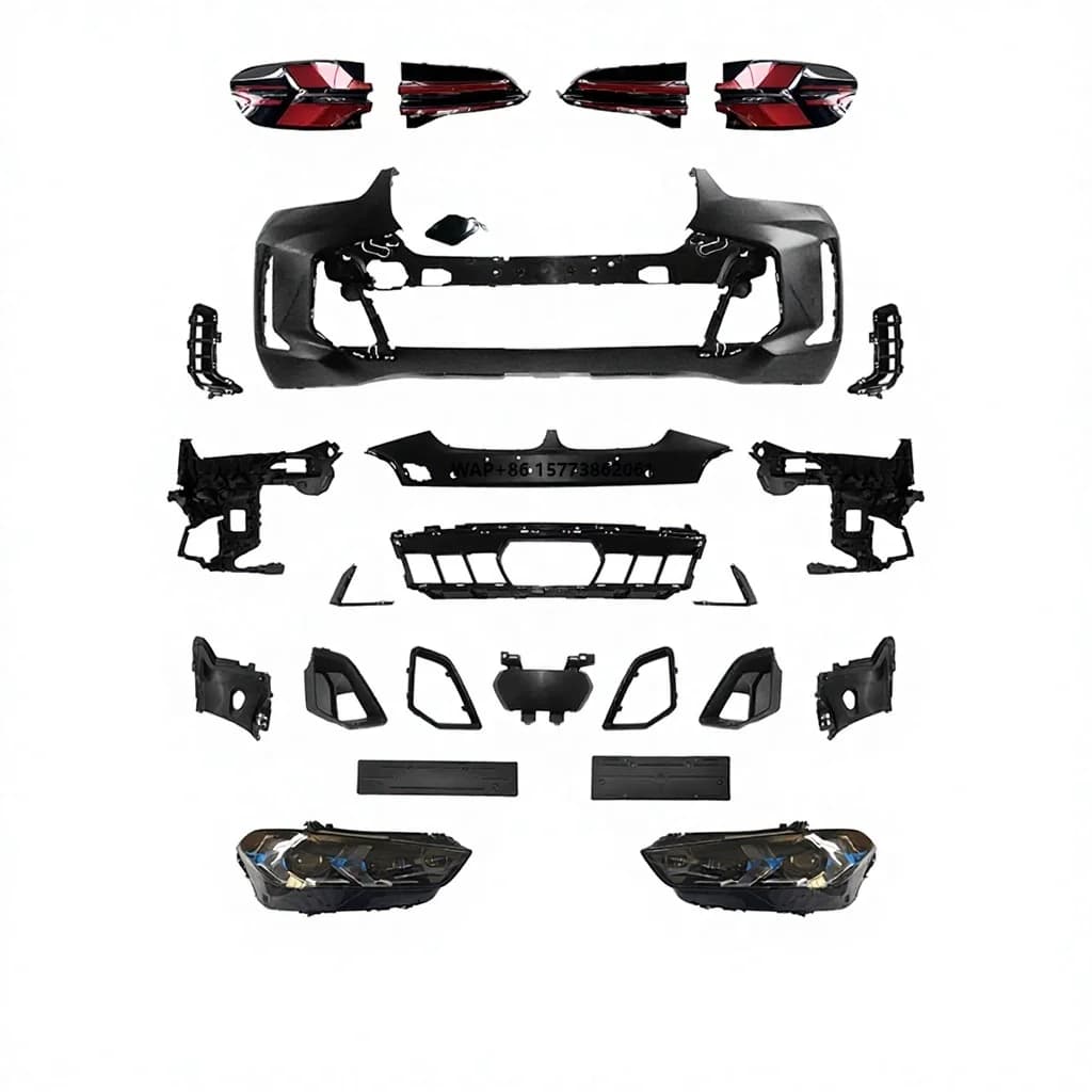 High Quality 2018-2022 X5 G05 Old to New 2023 LCI M-T Bumper Assy  Exterior Upgrade Part