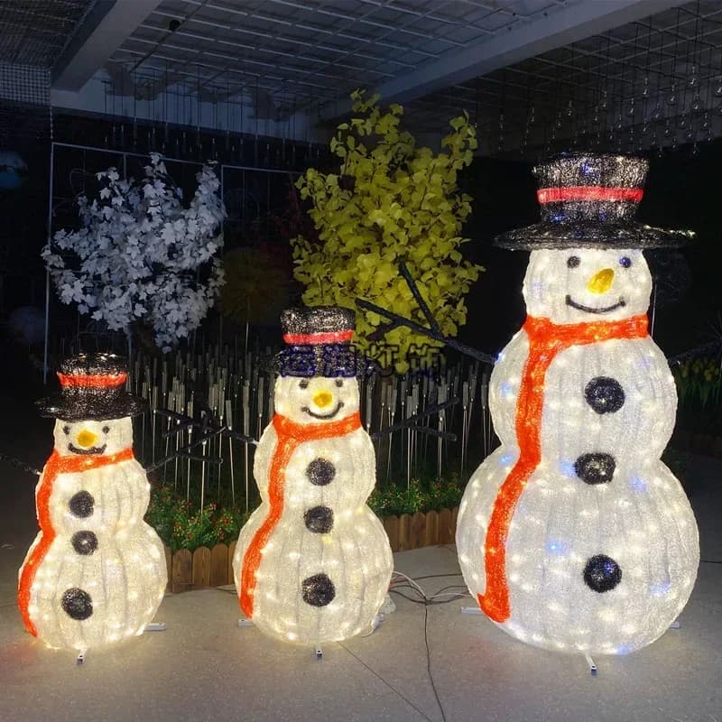 LED Lights Decoration Christmas Snowman Lamps Decorative Lighting Christmas Home Room Decor Luxury New Product Ideas 2023 Hot sa