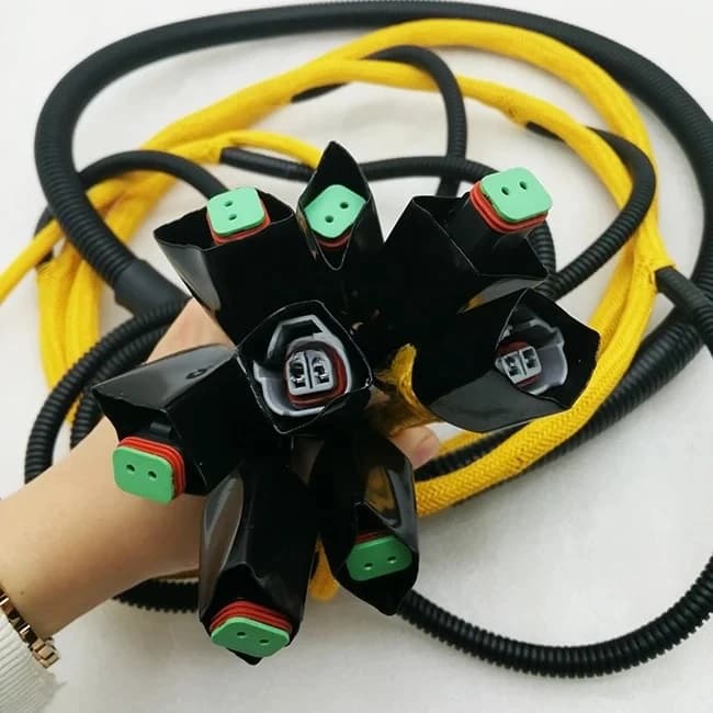 Wire Harness 6156-81-9211 6D125 Engine Wire Harness for Excavator PC400-7 OEM 320C