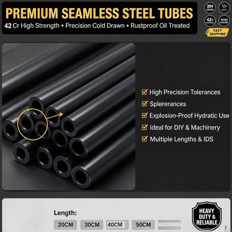 12/14/16/mm Outer Diameter Hydraulic Pipe Seamless Steel Tube Explosion Proof Alloy Precision  Household Barrel 9mm High Lead