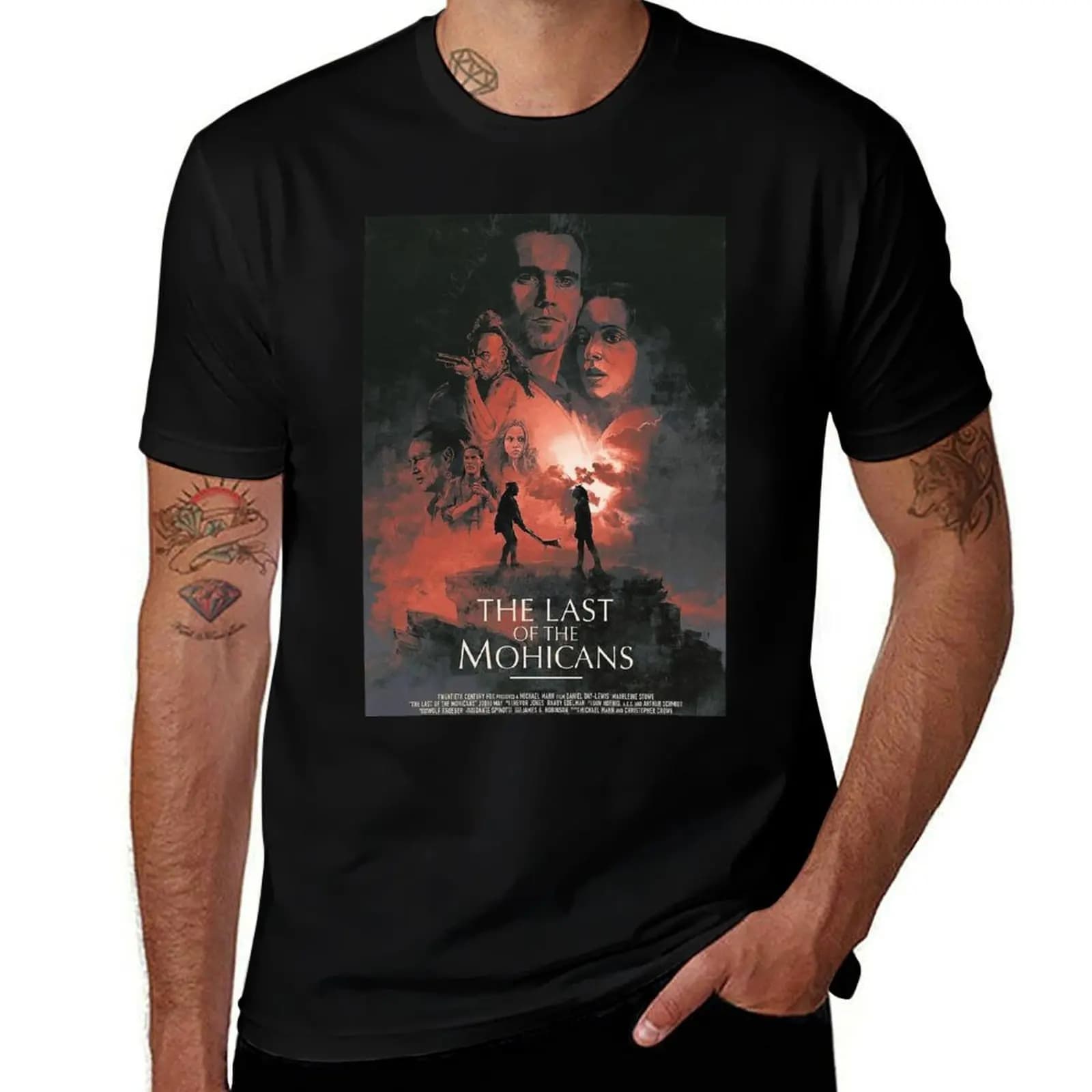 The Last of the Mohicans T-Shirt Thanksgiving Casual Tee T-Shirt