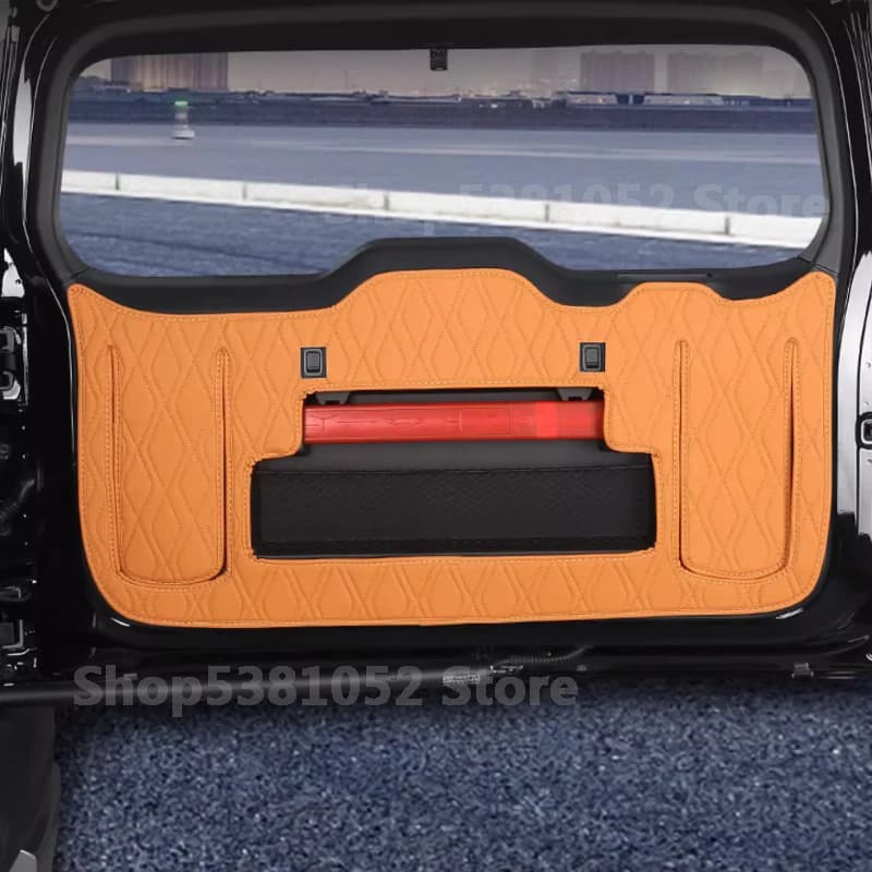 For Great Wall Haval Raptor 2024 2025 Car Trunk PU Leather Protective Anti-dirty Pad Trunk Tailgate Protection Mat Accessories