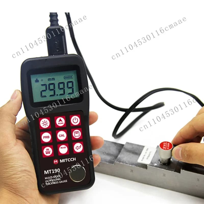 MT190 Multi-mode Ultrasonic Thickness Measuring Instrument 0.65 - 600 Mm