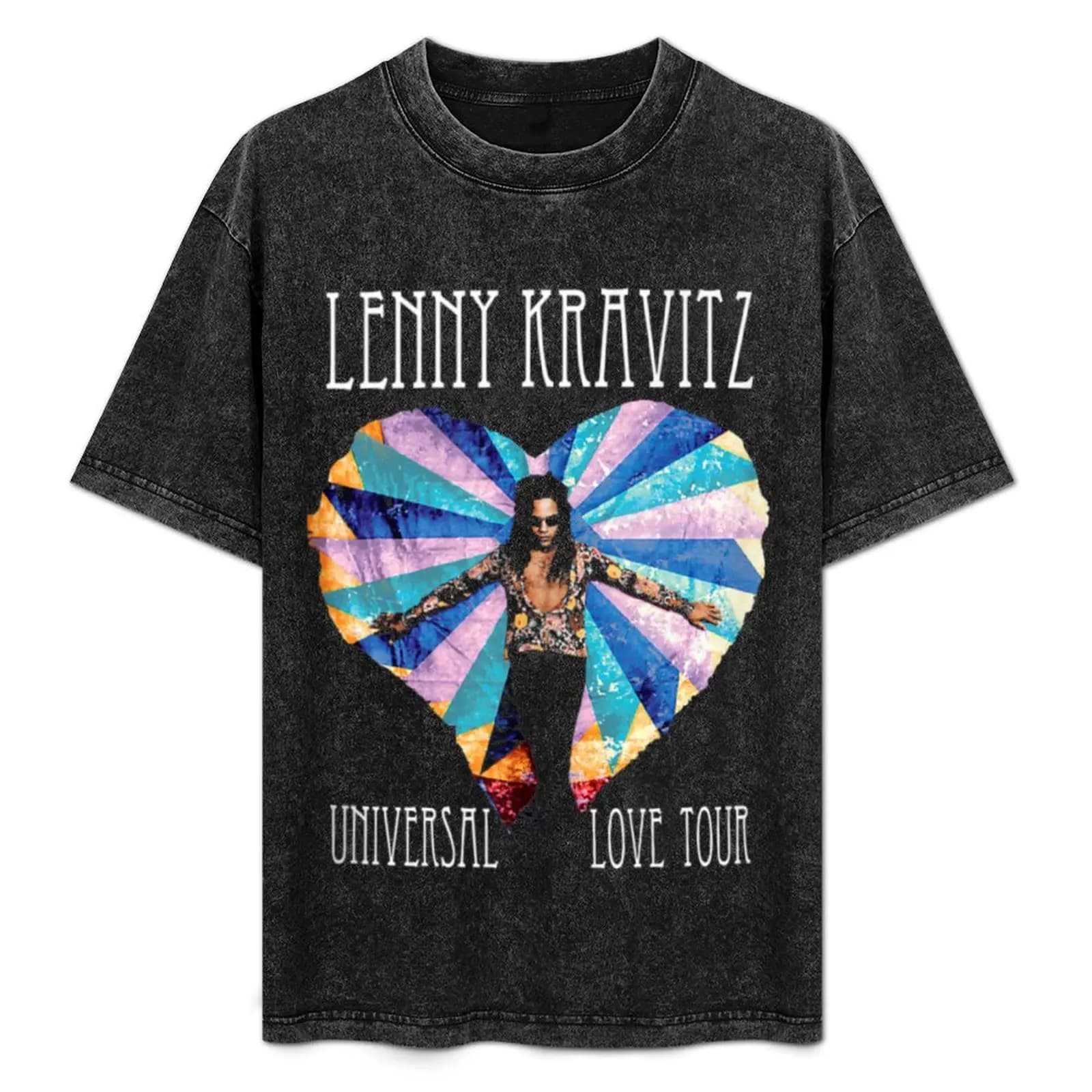 Lenny Kravitz – Universal Love Tour T-Shirt plus size tops new edition shirts graphic tees t shirts for men