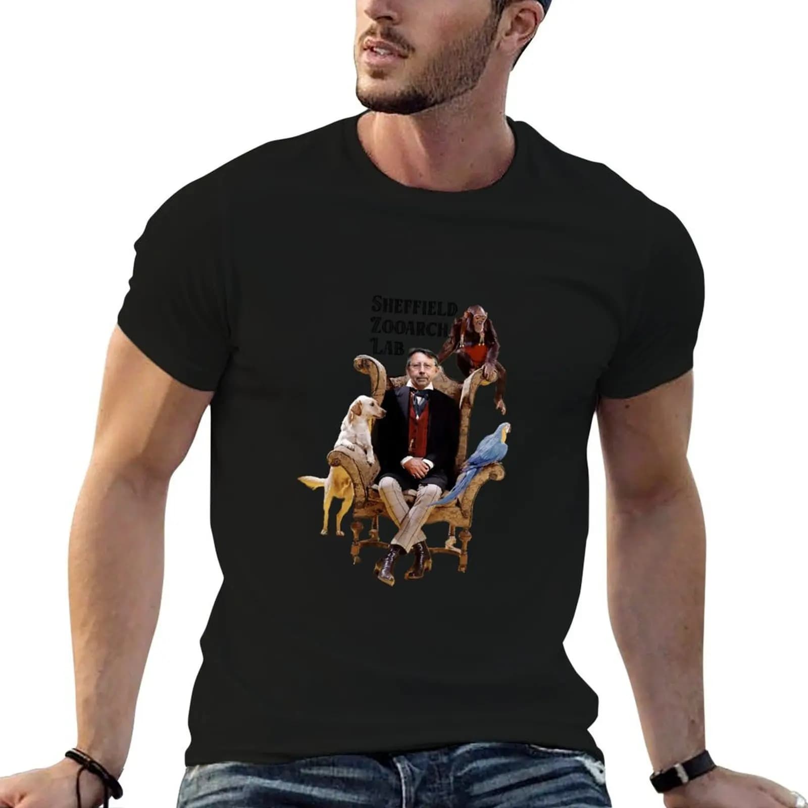 Dr Umberto Dolittle T-Shirt customizeds clothes slim fit t shirts for men