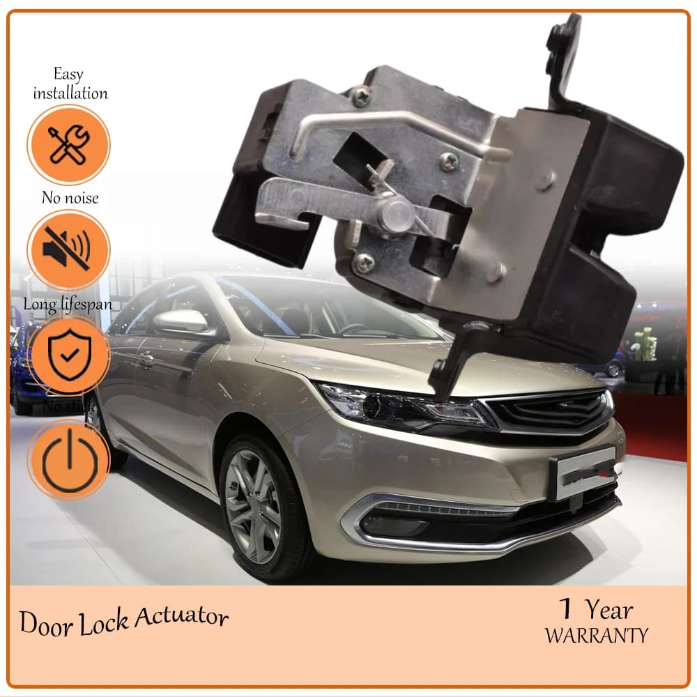 Rear Luggage Cover Center Lock, suits Emgrand GL GS, Solid Central Lock Assembly for Rear Cargo Cover Replacement oem 5068000900