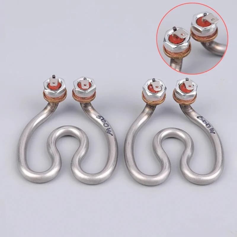 500W/600W 220V Professional Electric Kettle Stainless Heating Element Horseshoe Water Electric Heat Tube For Coffeemaker