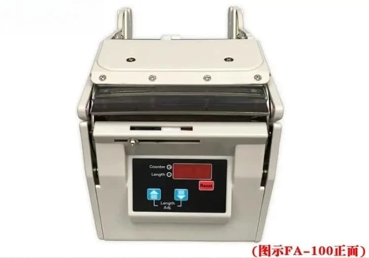 FA-100 (100mm width) automatic label peeling machine, self-adhesive label separator, bar code stripping machine