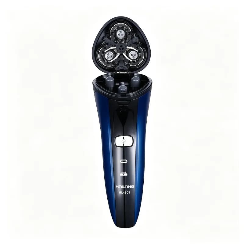 Portable Electric Shaver Rechargeable Cordless Shaver Type-C Fast-charging Trimmer Fully Waterproof Ideal for Business Travel
