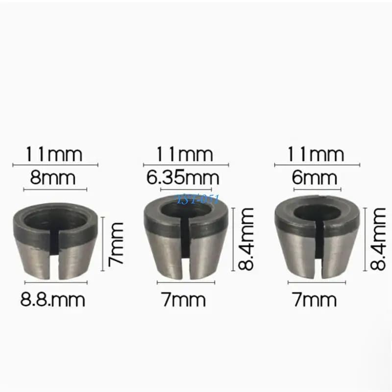 E15A Professional Steel Collet Nut for High Loaded Engraving and Milling Applications