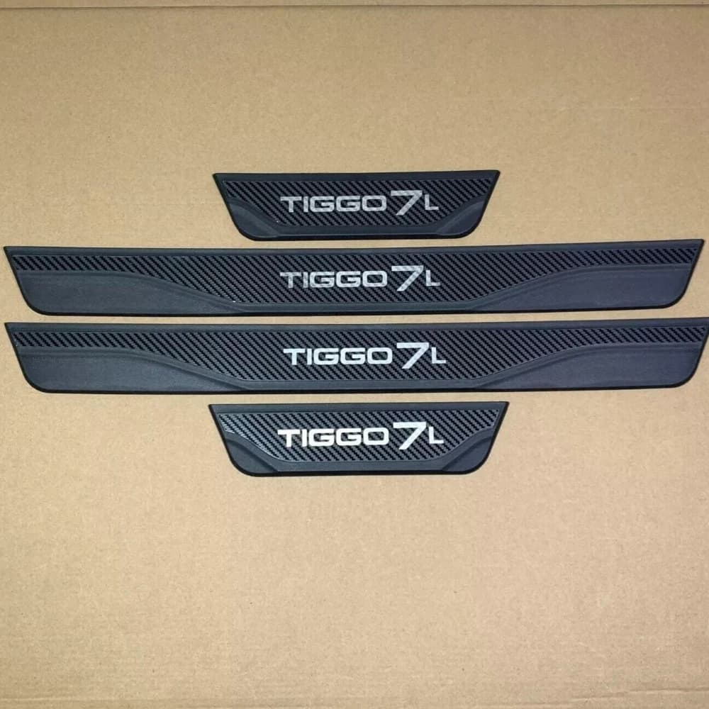 For Chery Tiggo 7L Tiggo7L 2026 2027 2028 Active Prime Ultra Door Sill Plate Stainless Steel Plastic Trim Stickers Car Interiors