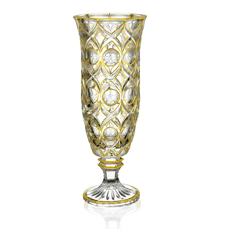 Nordic transparent glass vase, light luxury hydroponic vase