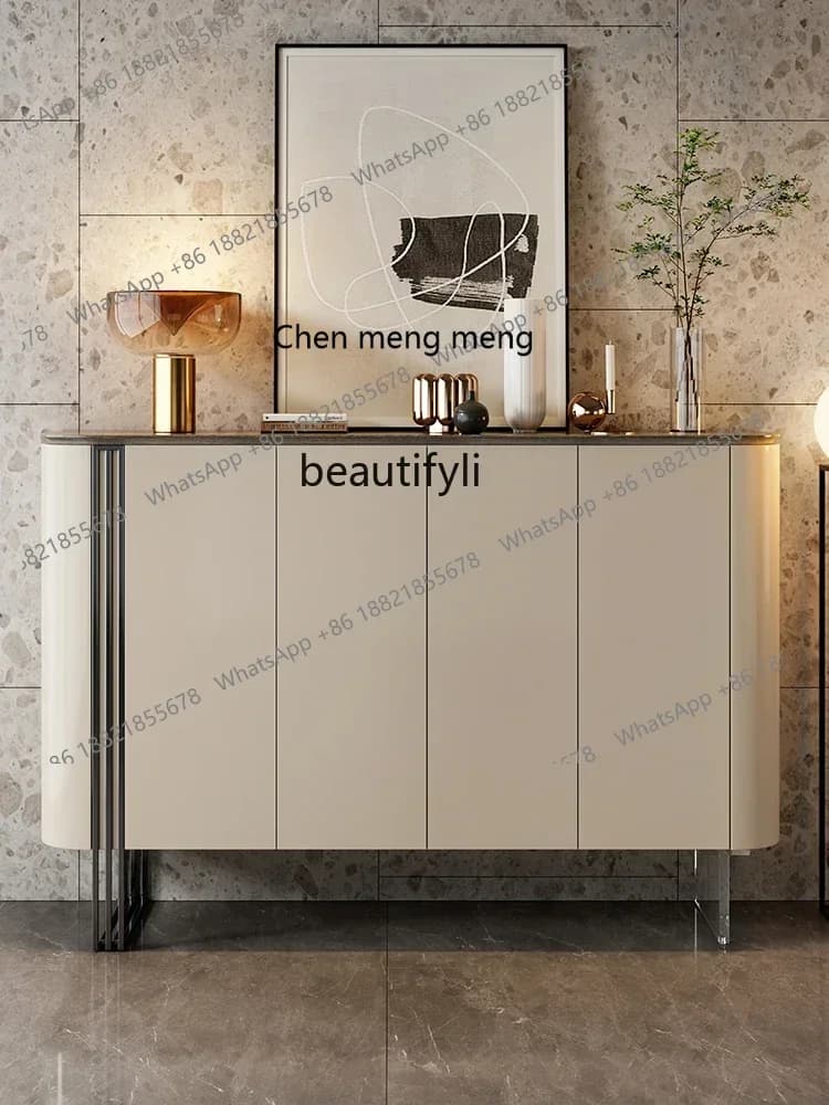 178cqyY Household high-end lockers Decorative cabinets Enter the door porch Room against the wall Storage cabinet