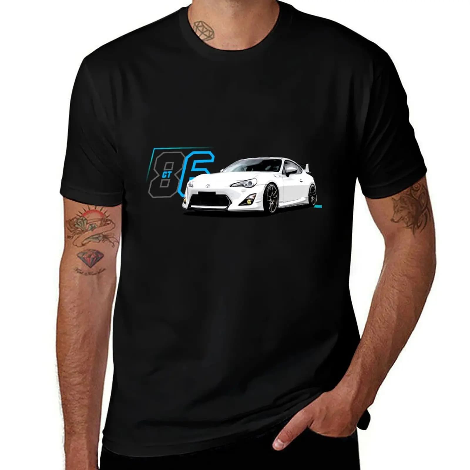 EIGHTsix T-Shirt Urban Style Casual Short Sleeve Top T-Shirt