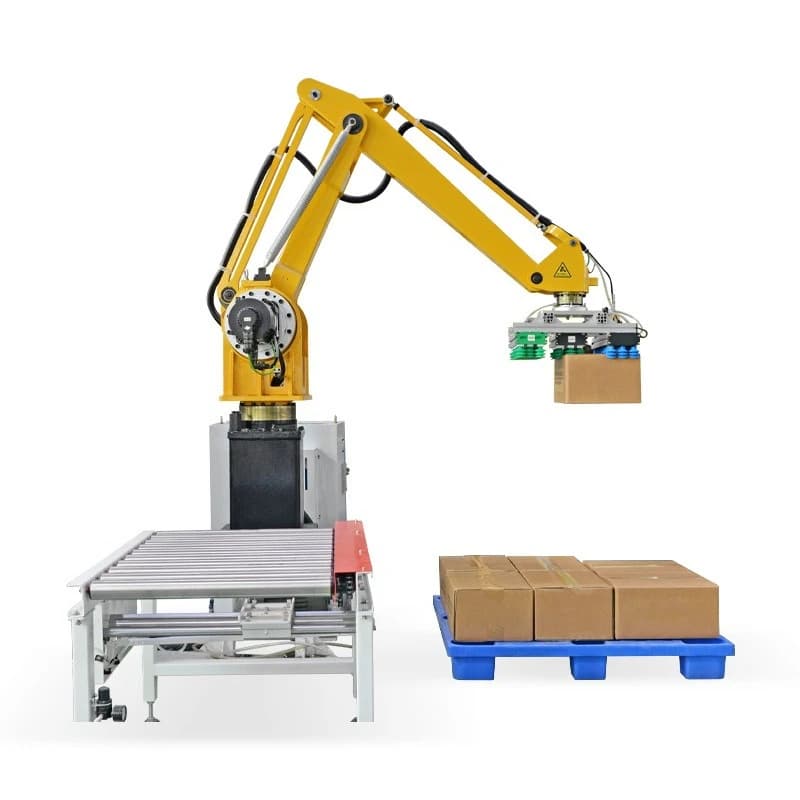 Fully automatic palletizer robot, dual-station shared palletizer